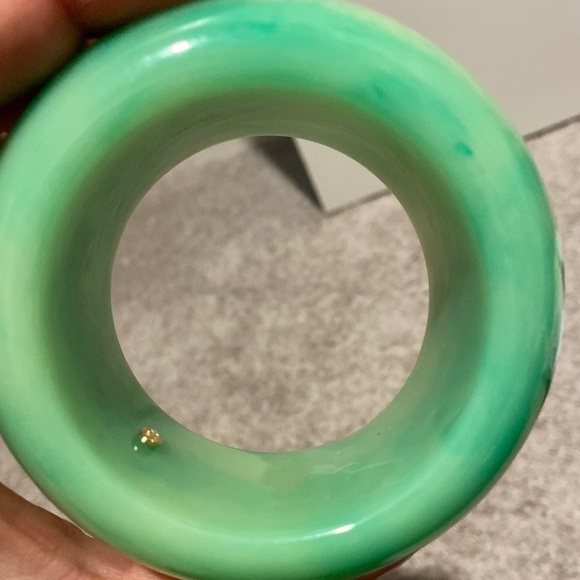 kenneth jay lane light ming bangle bracelet - Picture 4 of 7